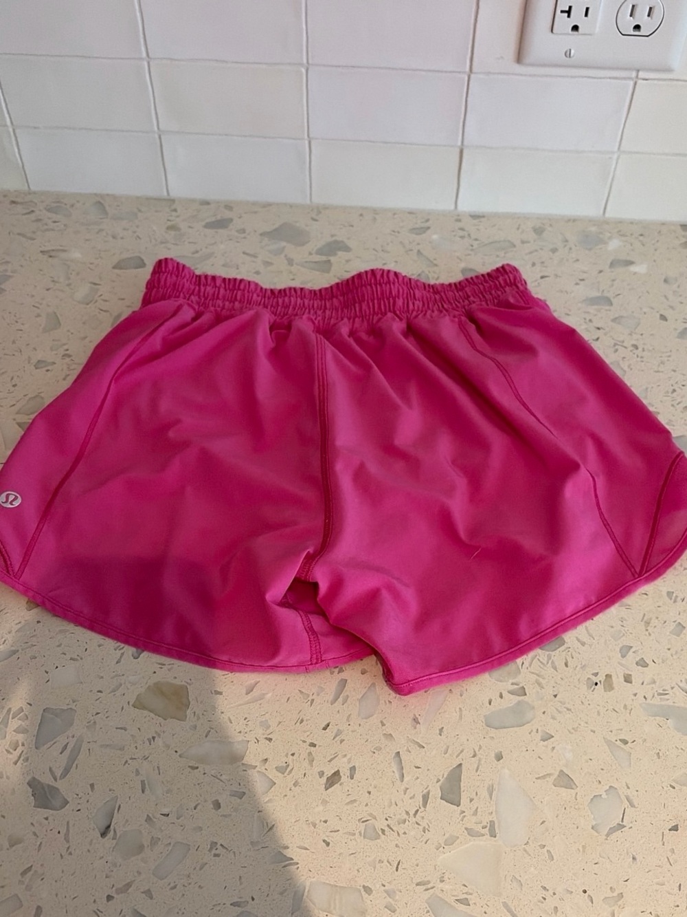 lululemon athletica Pink Athletic Running Shorts